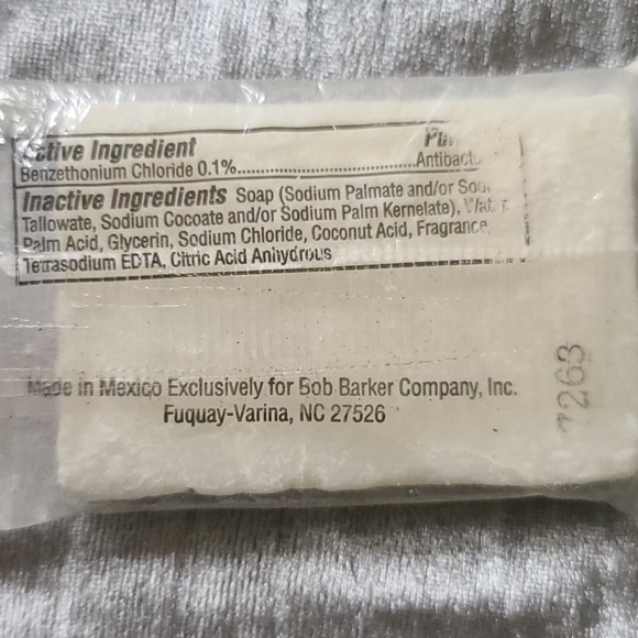 Official Bob Barker Soap #7263 ( open to offers ) - Picture 2 of 2